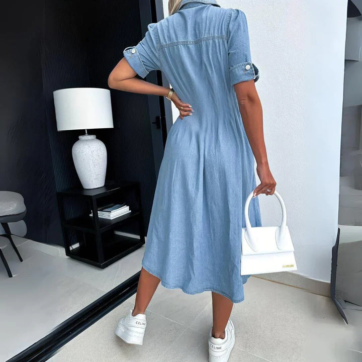 Michelle™ I Midi denim dress