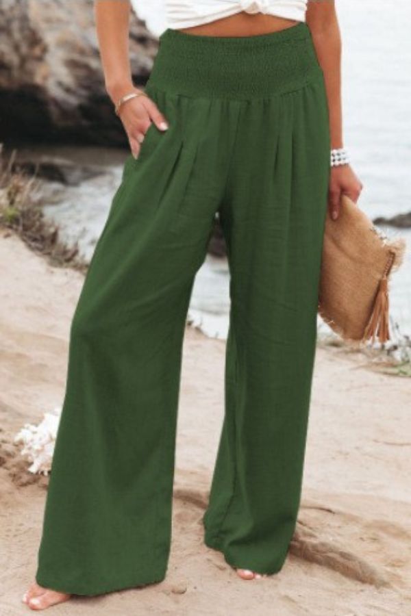 Luna I High Waisted Palace Trousers