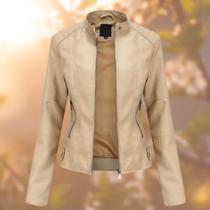 Evelina™ I Vegan Leather Jacket