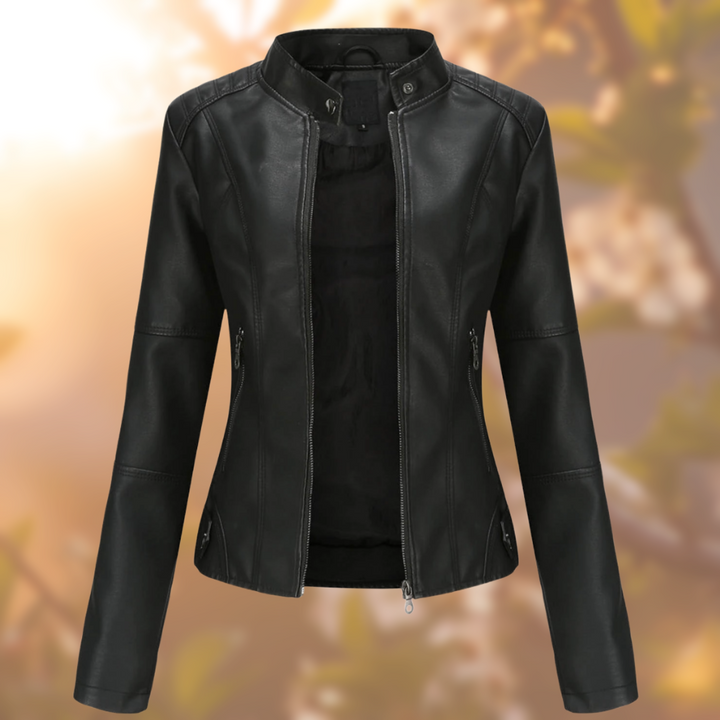 Evelina™ I Vegan Leather Jacket