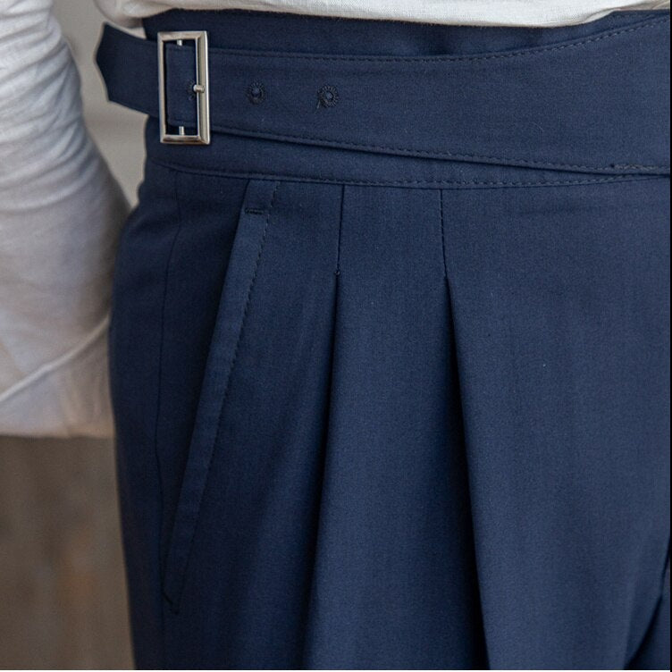 Gianni™ I Classic trousers with buckle