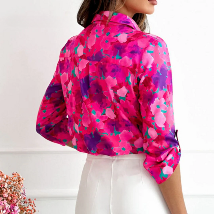 Nicole™ I Casual Floral Blouse