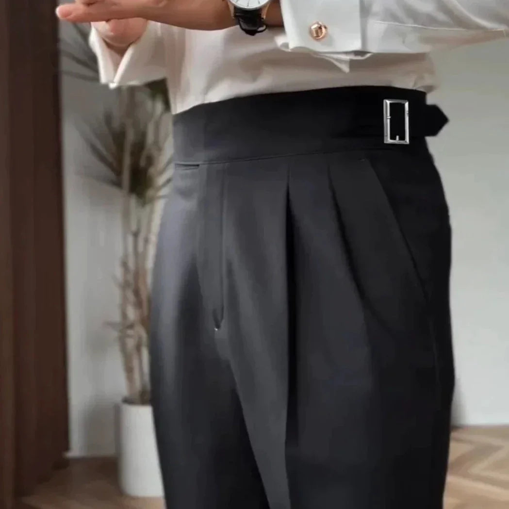 Gianni™ I Classic trousers with buckle