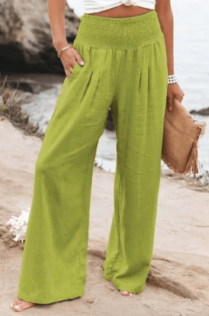 Luna I High Waisted Palace Trousers