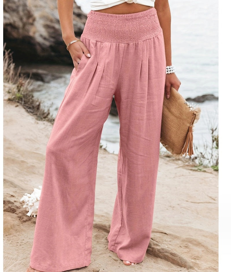 Luna I High Waisted Palace Trousers