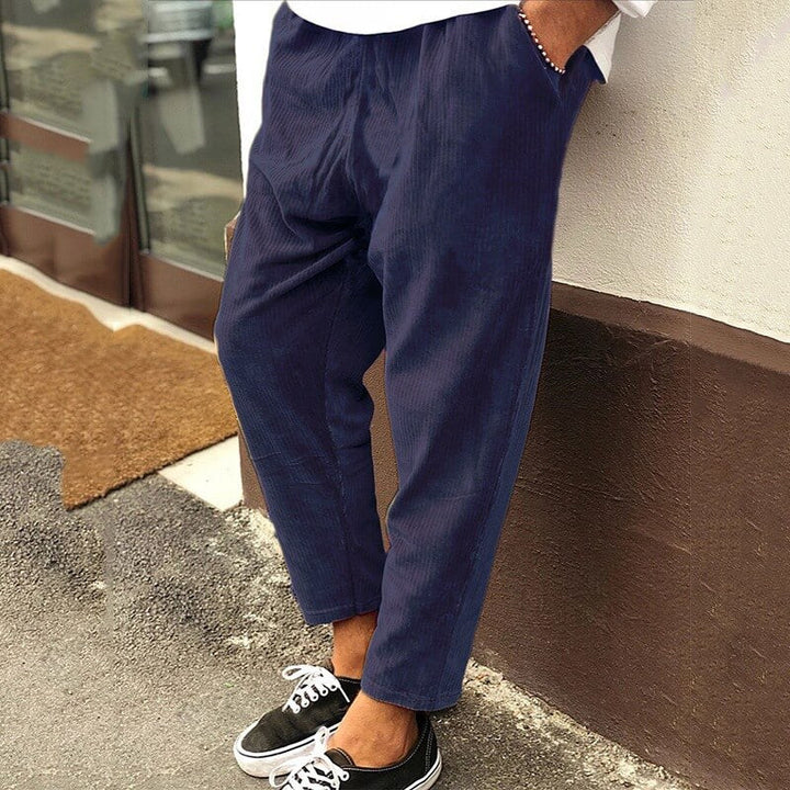 Olli™ I Casual Ribbed Trousers for Men