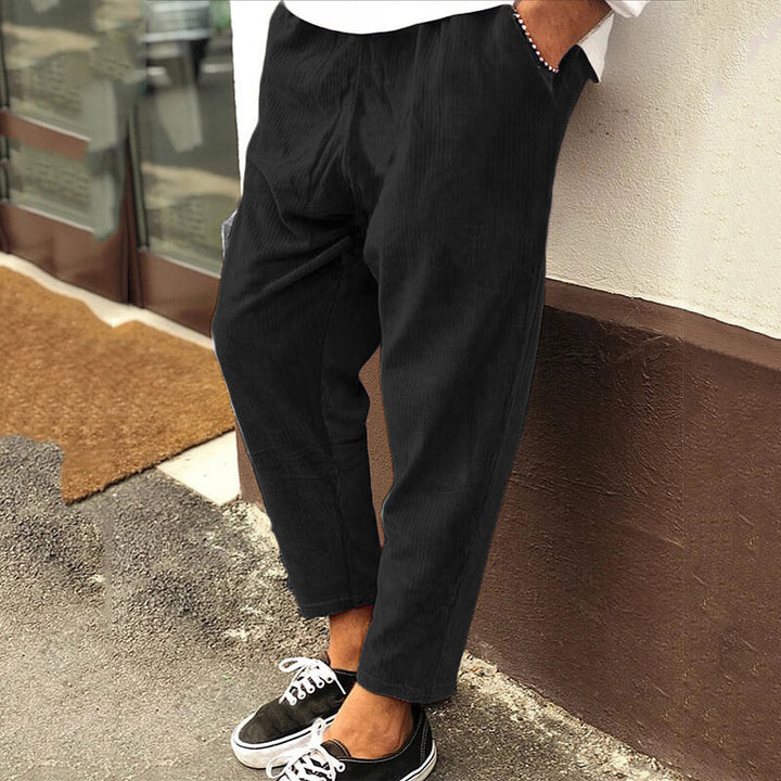 Olli™ I Casual Ribbed Trousers for Men