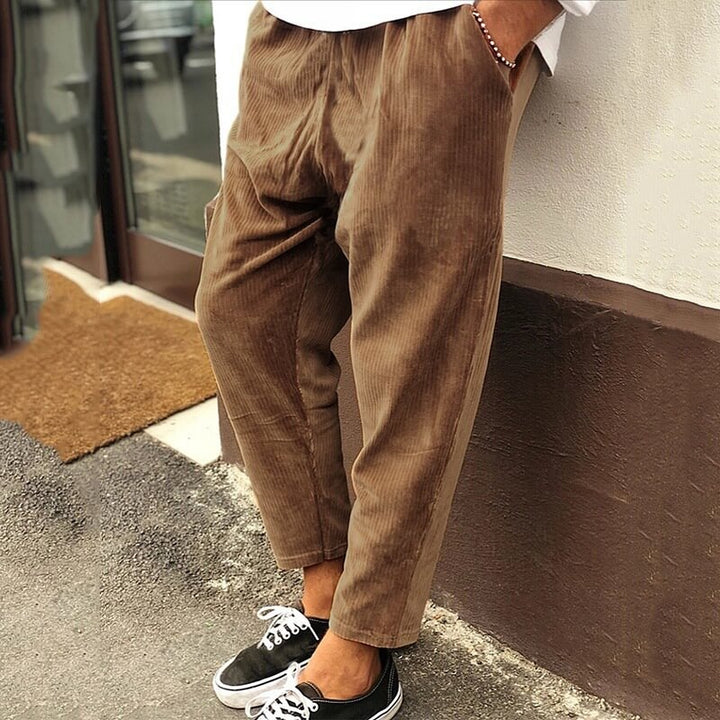 Olli™ I Casual Ribbed Trousers for Men