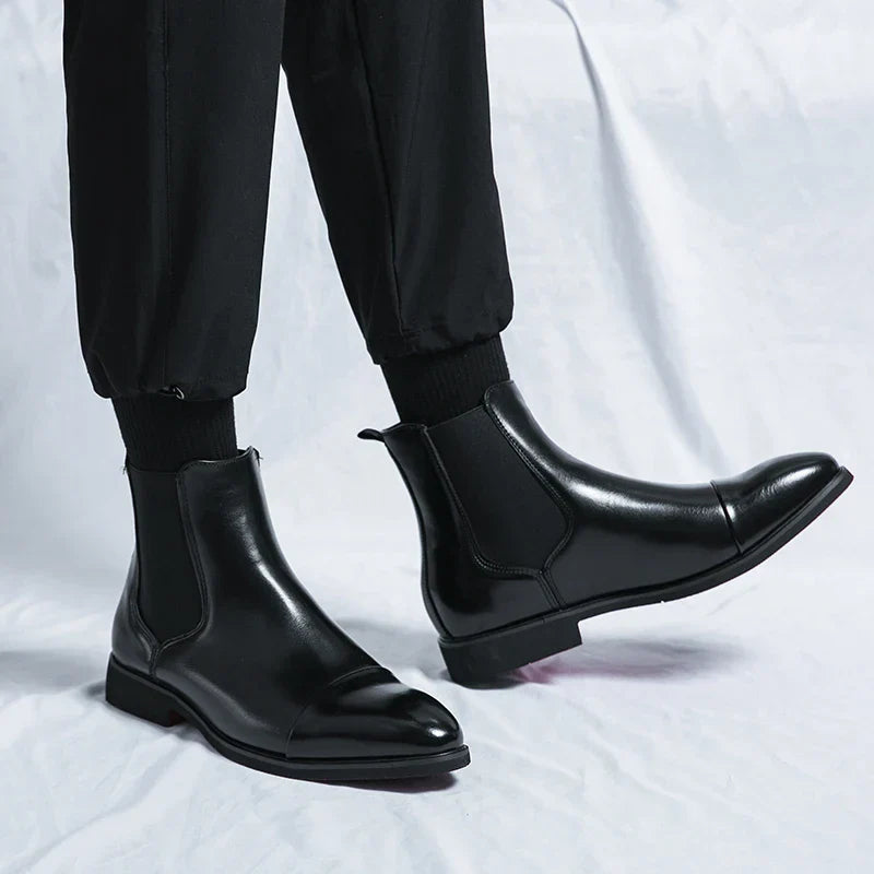 Davide™ I Leather Chelsea Boots