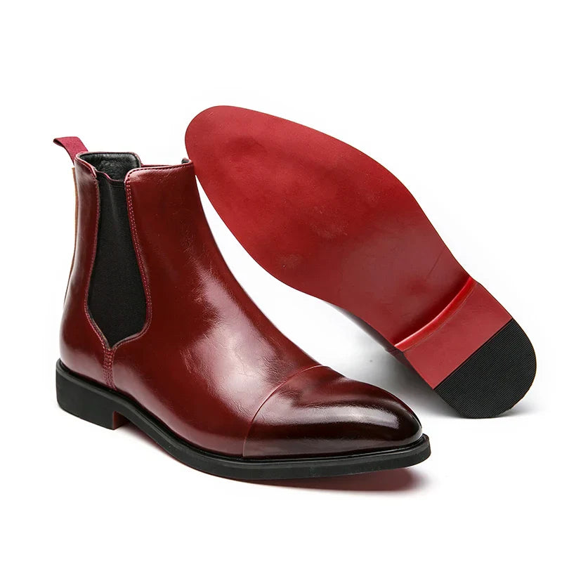 Davide™ I Leather Chelsea Boots