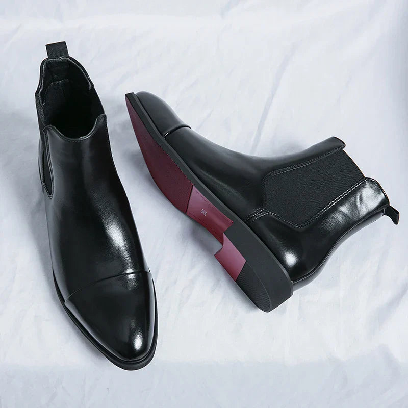 Davide™ I Leather Chelsea Boots