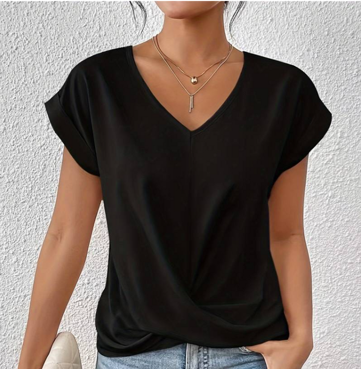 Ember™ I Elegant V-Neck Top