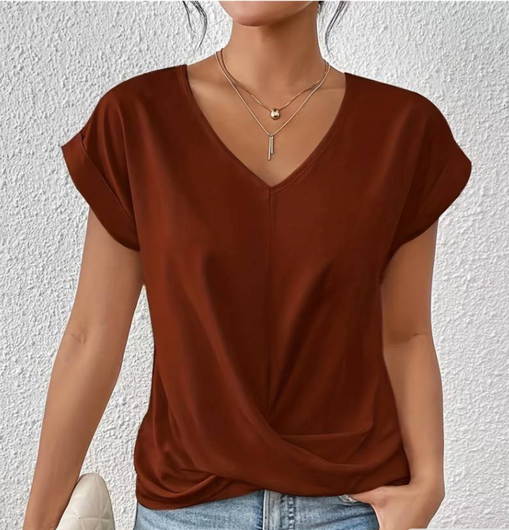 Ember™ I Elegant V-Neck Top