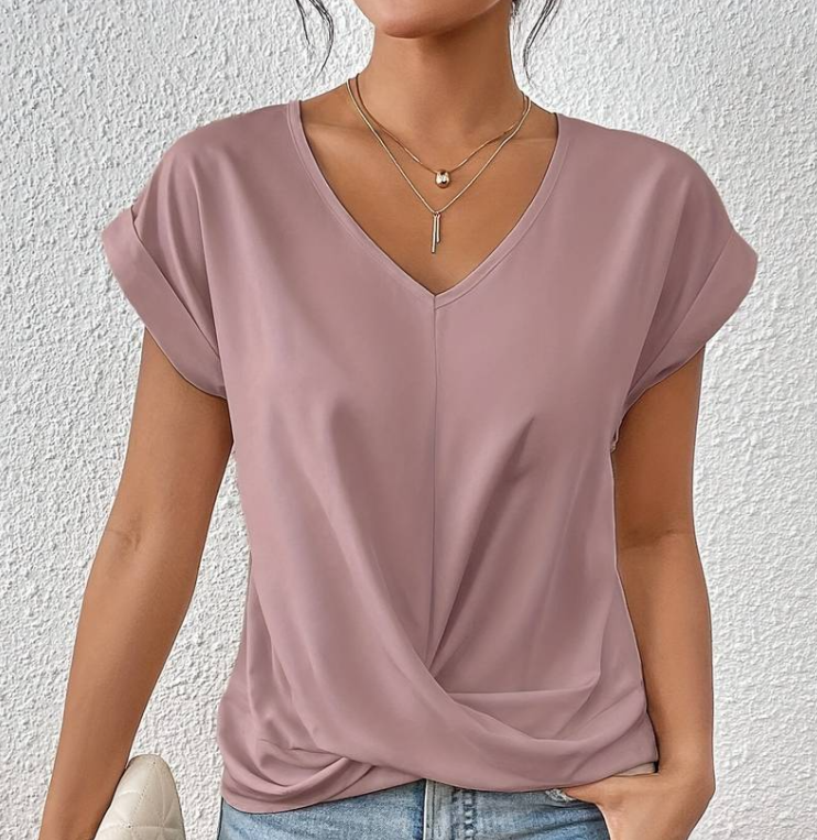 Ember™ I Elegant V-Neck Top