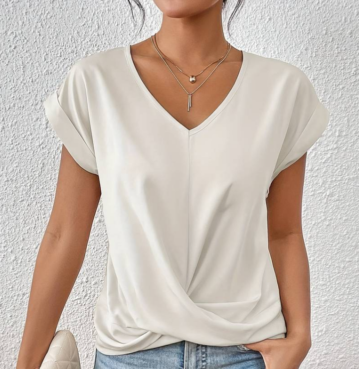 Ember™ I Elegant V-Neck Top