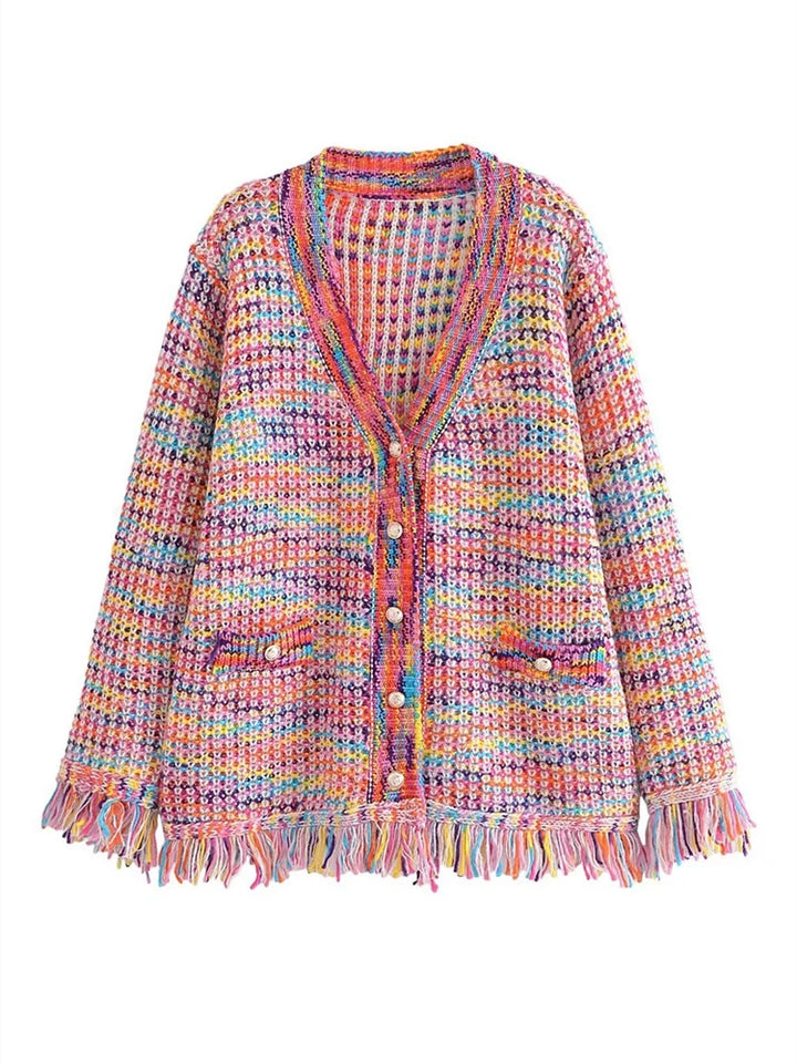 Elowen™ I Rainbow Cardigan